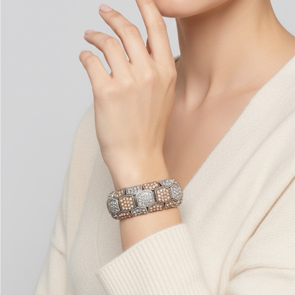 Elegant Multi-Color Crystal Bracelet